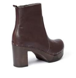 SOFTCLOX Loretta Washed Nappa Moro-Frau Stiefeletten