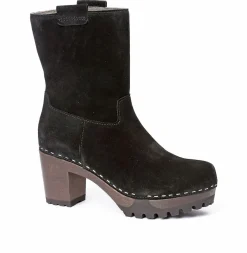 SOFTCLOX Octavia Kaschmir Schwarz-Frau Stiefeletten