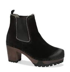 SOFTCLOX Odette Kaschmir Schwarz-Frau Stiefeletten
