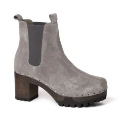 SOFTCLOX Odilia Kaschmir Grau (Dunkel)-Frau Stiefeletten