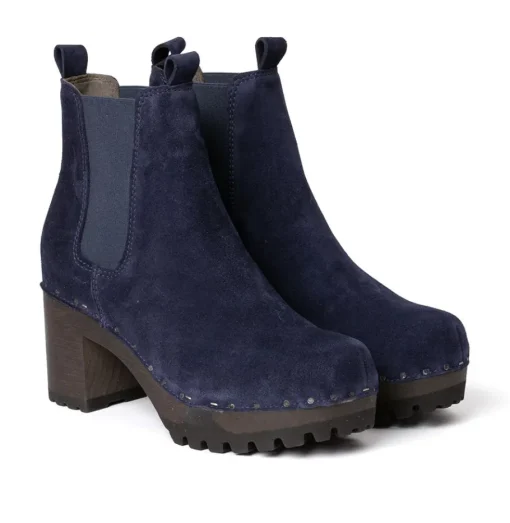 SOFTCLOX Odilia Kaschmir Midnight (Dunkel)-Frau Stiefeletten