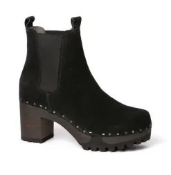 SOFTCLOX Odilia Kaschmir Schwarz (Dunkel)-Frau Stiefeletten