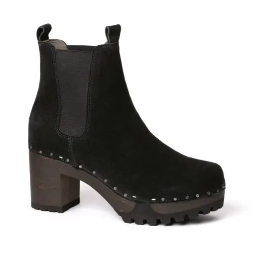 SOFTCLOX Odilia Kaschmir Schwarz (Dunkel)-Frau Stiefeletten