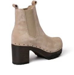 SOFTCLOX Odilia Kaschmir Taupe (Dunkel)-Frau Stiefeletten