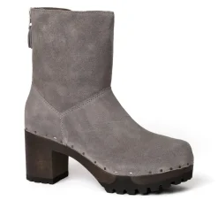SOFTCLOX Olympia Kaschmir Grau (Dunkel)-Frau Stiefeletten