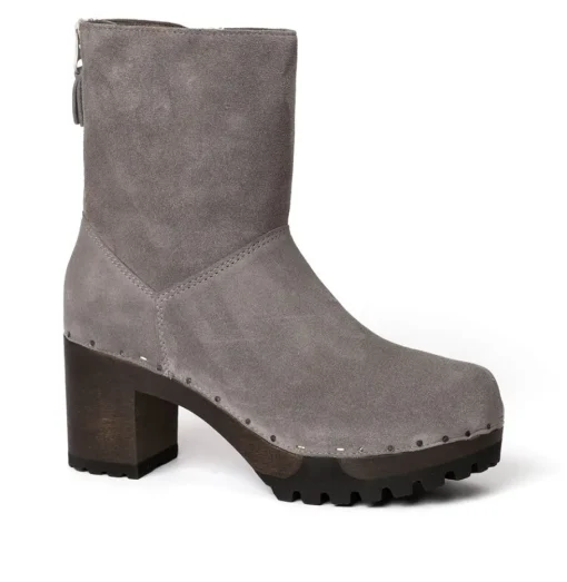 SOFTCLOX Olympia Kaschmir Grau (Dunkel)-Frau Stiefeletten