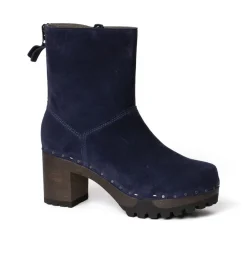 SOFTCLOX Olympia Kaschmir Midnight (Dunkel)-Frau Stiefeletten