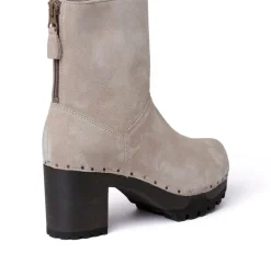 SOFTCLOX Olympia Kaschmir Taupe (Dunkel)-Frau Stiefeletten