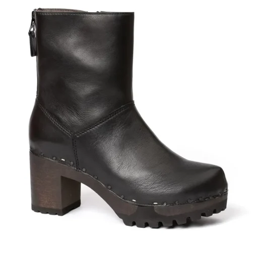 SOFTCLOX Olympia Nappa Schwarz (Dunkel)-Frau Stiefeletten