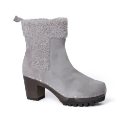 SOFTCLOX Ombra Kaschmir/Wf Grau (Dunkel)-Frau Stiefeletten