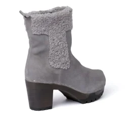 SOFTCLOX Ombra Kaschmir/Wf Grau (Dunkel)-Frau Stiefeletten