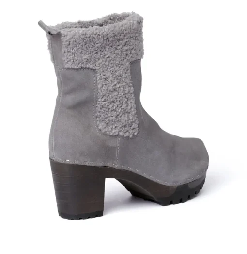 SOFTCLOX Ombra Kaschmir/Wf Grau (Dunkel)-Frau Stiefeletten