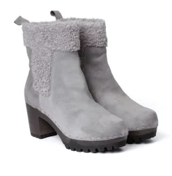 SOFTCLOX Ombra Kaschmir/Wf Grau (Dunkel)-Frau Stiefeletten