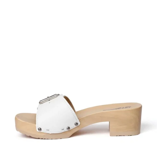 SOFTCLOX Pali Buttero Weis (Natur)-Frau Pantoletten
