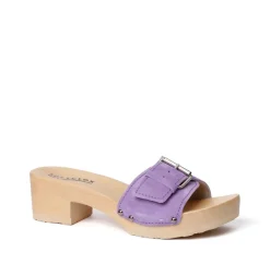 SOFTCLOX Pali Kaschmir Violett (Natur)-Frau Pantoletten