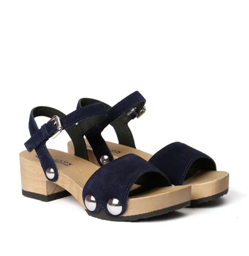 SOFTCLOX Penny Kaschmir Midnight (Hazelnut)-Frau Sandaletten