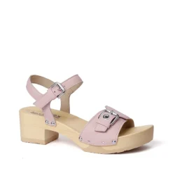SOFTCLOX Pepita Nappa Blush (Natur)-Frau Sandaletten