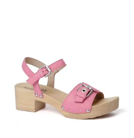 SOFTCLOX Pepita Nappa Bubblegum (Natur)-Frau Sandaletten
