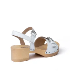 SOFTCLOX Pepita Nappa Weis (Natur)-Frau Sandaletten