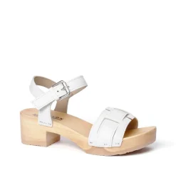 SOFTCLOX Peppina Buttero Weiss (Natur)-Frau Sandaletten