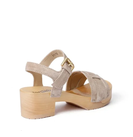 SOFTCLOX Peppina Kaschmir Taupe (Natur)-Frau Sandaletten