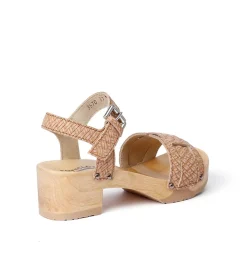 SOFTCLOX Peppina Twist Cappuccino (Natur)-Frau Sandaletten