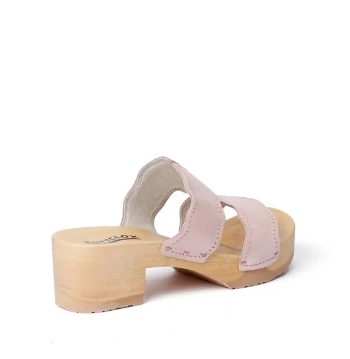 SOFTCLOX Pernilla Nubuk Puder (Natur)-Frau Pantoletten