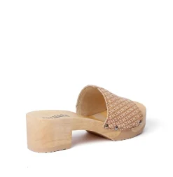 SOFTCLOX Pirella Twist Cappuccino (Natur)-Frau Pantoletten
