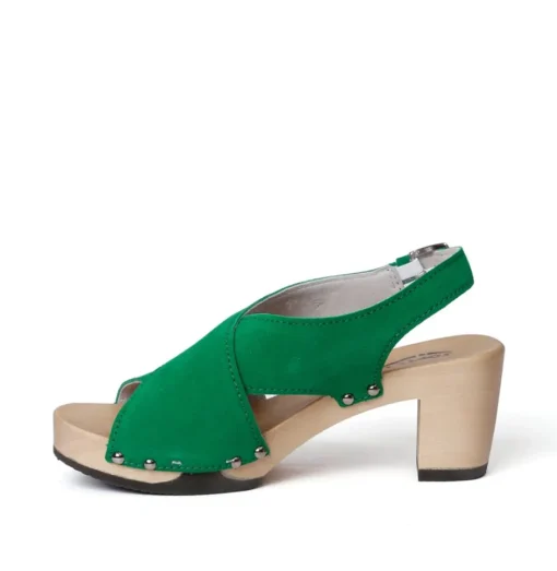 SOFTCLOX Riana Kaschmir Fashiongreen (Hazelnut)-Frau Sandaletten