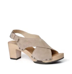 SOFTCLOX Riana Kaschmir Taupe (Hazelnut)-Frau Sandaletten