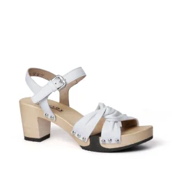 SOFTCLOX Rike Nappa Weis (Hazelnut)-Frau Sandaletten
