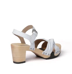 SOFTCLOX Rike Nappa Weis (Hazelnut)-Frau Sandaletten