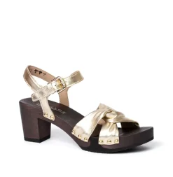 SOFTCLOX Rike Perlato Gold (Dunkel)-Frau Sandaletten