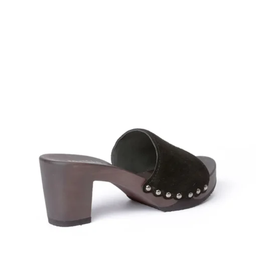 SOFTCLOX Romy Kaschmir Schwarz (Dunkel)-Frau Pantoletten