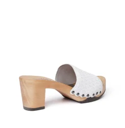 SOFTCLOX Romy Twist Bianco (Hazelnut)-Frau Pantoletten