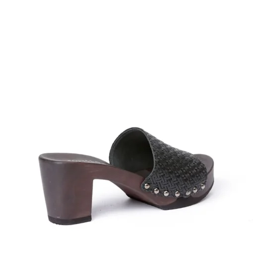SOFTCLOX Romy Twist Schwarz (Dunkel)-Frau Pantoletten