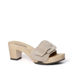 SOFTCLOX Ronja Kaschmir Taupe (Hazelnut)-Frau Pantoletten