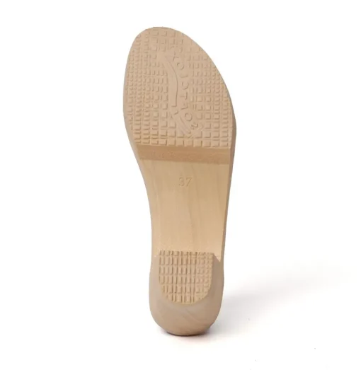 SOFTCLOX Saba Kaschmir Oliv (Natur)-Frau Clogs