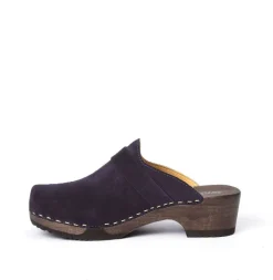 SOFTCLOX Tamina Kaschmir Dark Ocean (Dunkel)-Frau Clogs