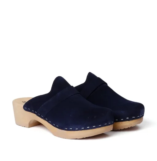 SOFTCLOX Tamina Kaschmir Midnight (Natur)-Frau Clogs