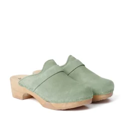 SOFTCLOX Tamina Kaschmir Mint (Natur)-Frau Clogs