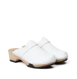 SOFTCLOX Tamina Nappa Weis (Hazelnut)-Frau Clogs
