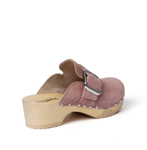 SOFTCLOX Tessa Kaschmir Rose (Natur)-Frau Clogs