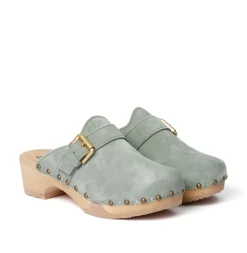 SOFTCLOX Tomma Kaschmir Mint (Natur)-Frau Clogs