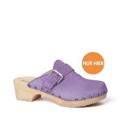 SOFTCLOX Tomma Kaschmir Violett (Natur)-Frau Clogs